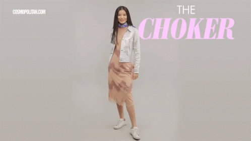 The Choker Fashion GIF - The Choker Fashion Outfit GIFs