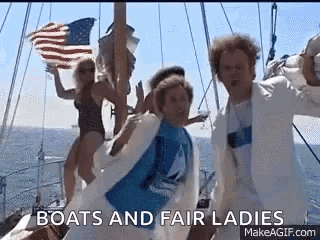 Step Brothers Boat GIF - Step Brothers Boat Funny GIFs