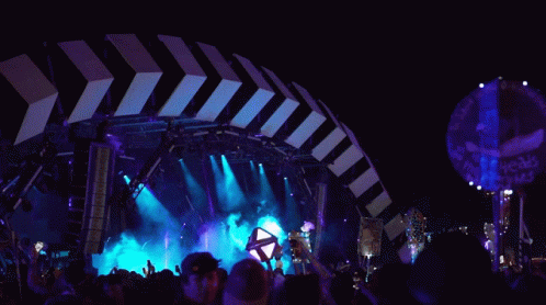 Concert Lightning In A Bottle GIF - Concert Lightning In A Bottle Party Place GIFs
