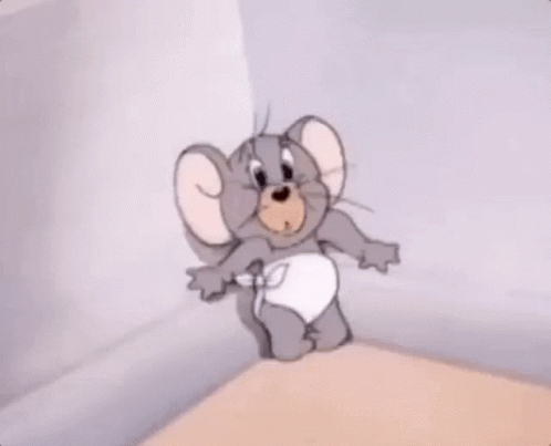 Tom And Jerry Nibble GIF - Tom And Jerry Nibble Scared GIFs
