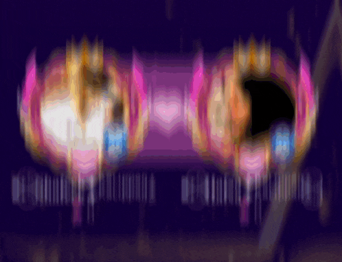 a blurry picture of a purple background with a heart in the middle of it
