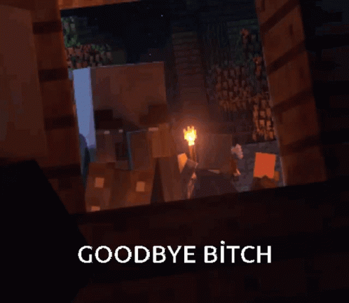 Minecraft Dungeos Goodbye Bith GIF - Minecraft Dungeos Goodbye Bith Goodbye GIFs