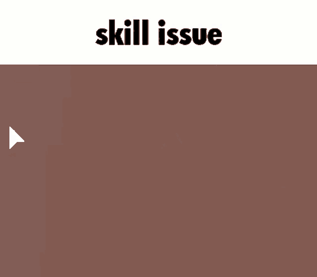 a picture of a person flying a kite with the words `` skill issue '' written above it .