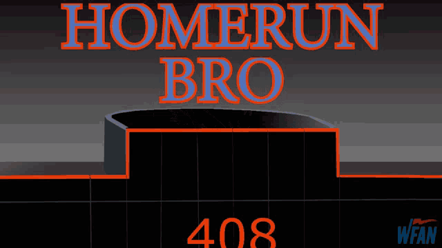 a poster for homerun bro shows a man 's head sticking out of a hole