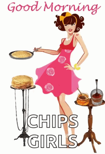 Good Morning Pancake GIF - Good Morning Pancake Chips GIFs
