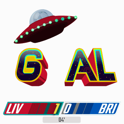 an illustration of a flying saucer with the words liv 10 bri on the bottom