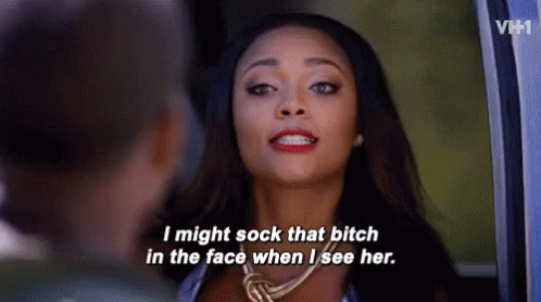 Love And Hip Hop GIF - Lhh Punch Sock GIFs