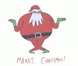 Merry Christmas Greetings GIF - Merry Christmas Greetings Santa Dance GIFs