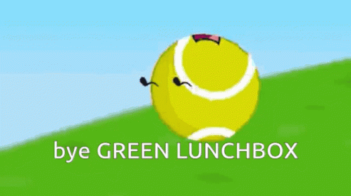 Bye Green Lunchbox Bfdi GIF - Bye Green Lunchbox Bfdi GIFs
