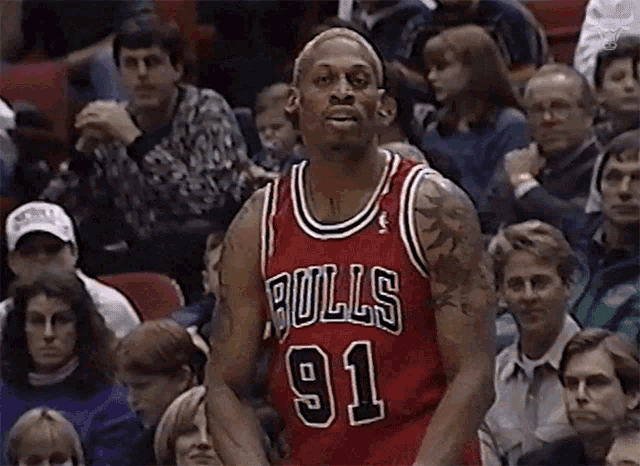 Clapping The Worm GIF - Clapping The Worm Dennis Rodman GIFs