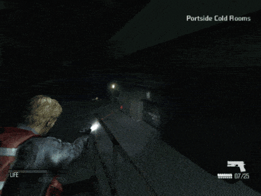 a screenshot of a video game with the words portside cold rooms on the bottom