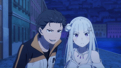 a man and a woman are standing next to each other in a dark alleyway .