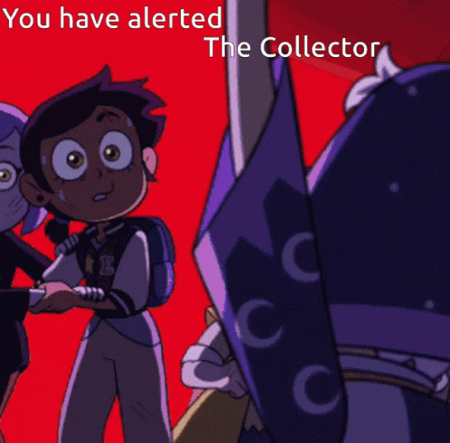 The Collector The Owl House GIF - The Collector The Owl House U Dont Know What U Just Did GIFs