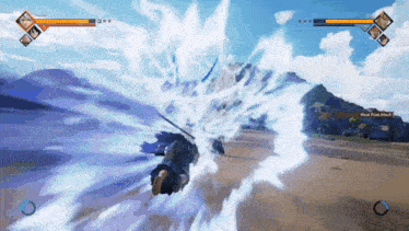 a video game is being played with a character named bleach