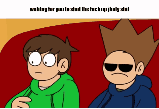 Eddsworld Shut Up GIF - Eddsworld Shut Up Shut The Fuck Up GIFs