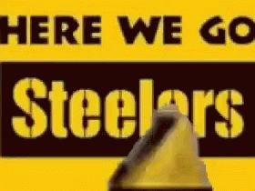 Steelers Yellow Towel Waving GIF - Steelers Yellow Towel Waving Here We Go GIFs