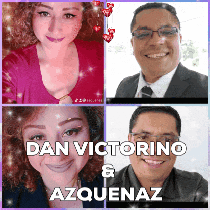 dan victorino and azquenaz are featured in a collage of photos