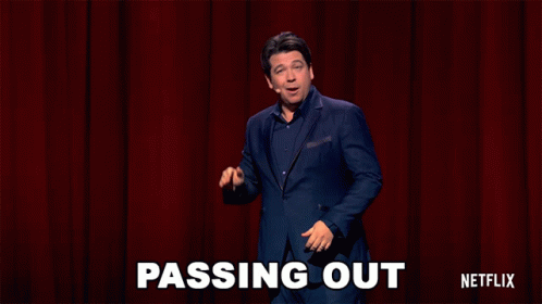 Passing Out Michael Mcintyre GIF - Passing Out Michael Mcintyre Michael Mcintyre Showman GIFs