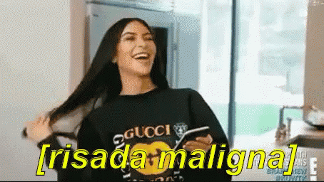 Risadamaligna Risadamaléfica Muahaha Malvada Kimkardashian GIF - Evil Laugh Muahaha Evil GIFs