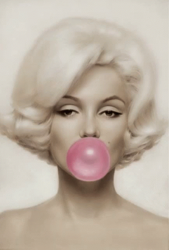 Party Bubblegum GIF - Party Bubblegum Marilyn GIFs