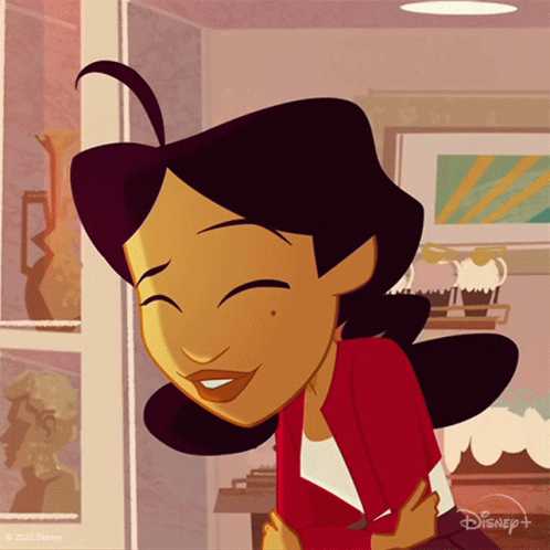 Giggling Penny Proud GIF