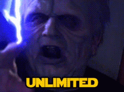 U Unlimited Power Star Wars GIF - U Unlimited Power Star Wars Lightning GIFs