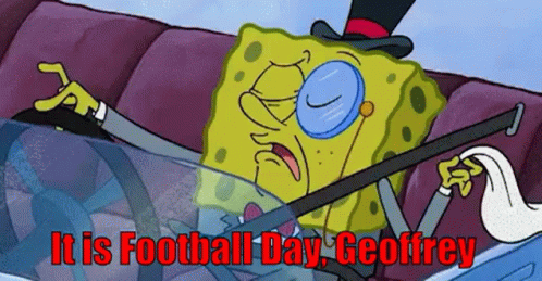 Spongebob Football GIF - Spongebob Football Geoffrey GIFs