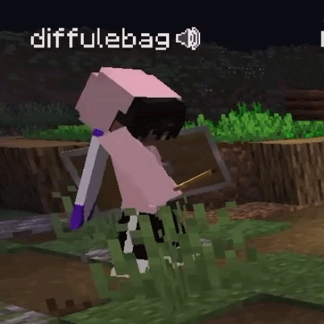 a screenshot of a video game with diffulebag written on the bottom
