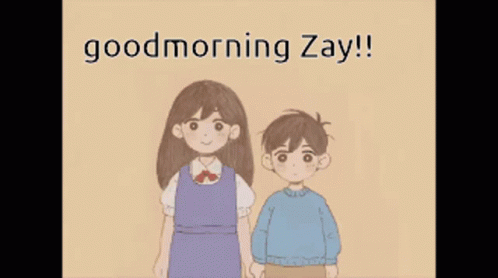 Good Morning Omori Goodmorning Zay GIF - Good Morning Omori Goodmorning Zay GIFs