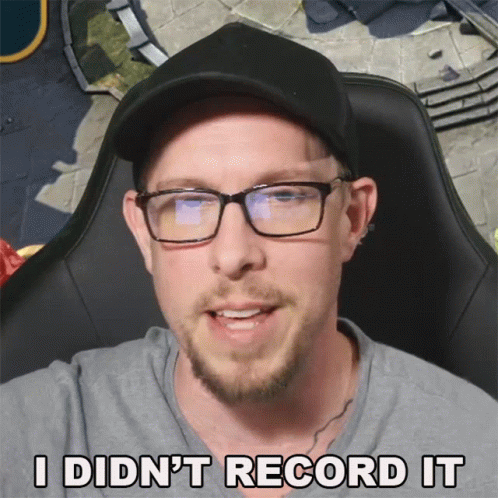 I Didnt Record It Timothy Evans GIF - I Didnt Record It Timothy Evans Ash Raid GIFs