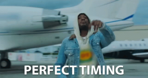 Perfect Timing Right On Time GIF - Perfect Timing Right On Time Perfect GIFs