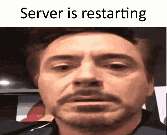 Minecraft Server Restarting GIF