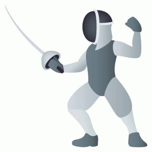 Fencing Activity Sticker - Fencing Activity Joypixels - Discover ...