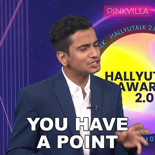 You Have A Point Nishchal GIF - You Have A Point Nishchal Pinkvilla GIFs