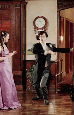 Sherlock Sherlock Holmes GIF - Sherlock Sherlock Holmes Dance GIFs