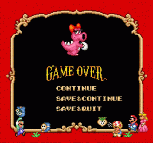 Game Over Fail GIF - Game Over Fail Lose GIFs