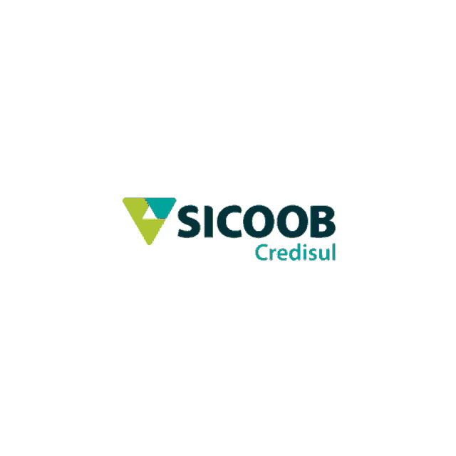a logo that says 3 treina sicoob in white