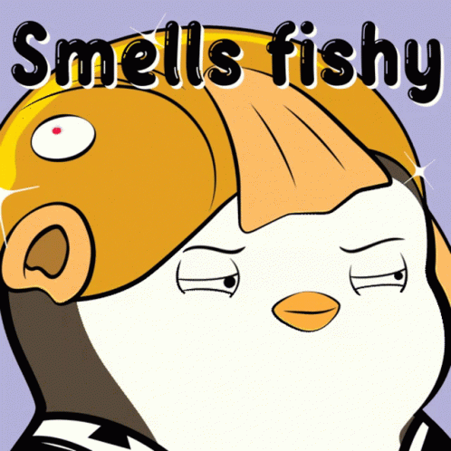 Smells Fishy Pudgy Penguin GIF - Smells Fishy Pudgy Penguin Pudgy GIFs