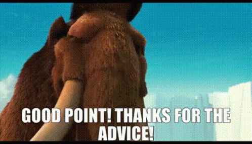 Ice Age Manny GIF - Ice Age Manny Good Point GIFs