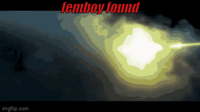the word femboy is on a dark background