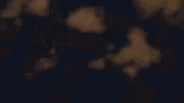 a cartoon character is falling through the air with clouds in the background
