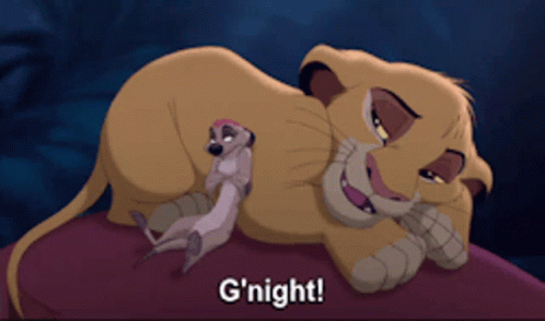The Lion King G Night GIF - The Lion King G Night Sleep Tight GIFs