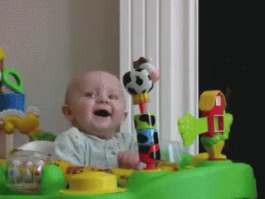 Baby Reaction GIF - Babies Laugh Scared GIFs