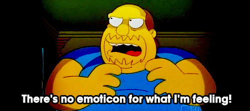 No Emoticon GIF - The Simpsons Emoticon Angry GIFs