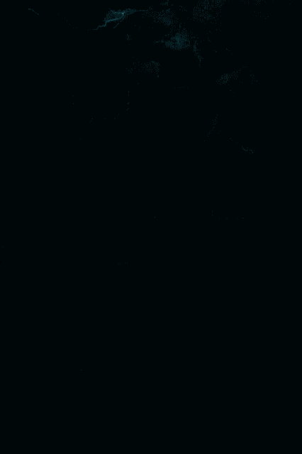 a lightning bolt strikes the ground in a dark cloudy sky