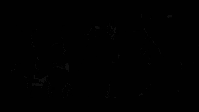 a netflix global event is advertised in a black and white video