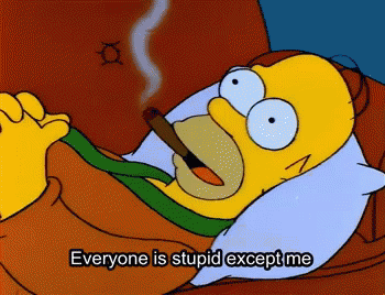 Simpsons Everyones GIF - Simpsons Everyones Stupid GIFs