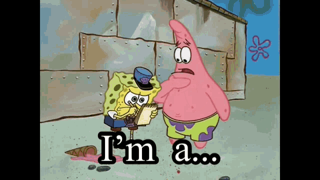 Im A Bad Person Patrick Star GIF - Im A Bad Person Patrick Star Spongebob Meme GIFs