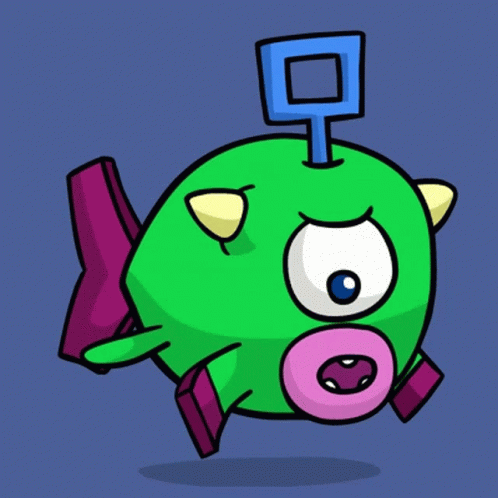 Moonmonsters Fish GIF - Moonmonsters Fish Angry - Discover & Share GIFs