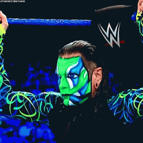 Stare Face Paint GIF - Stare Face Paint Jeff Hardy GIFs